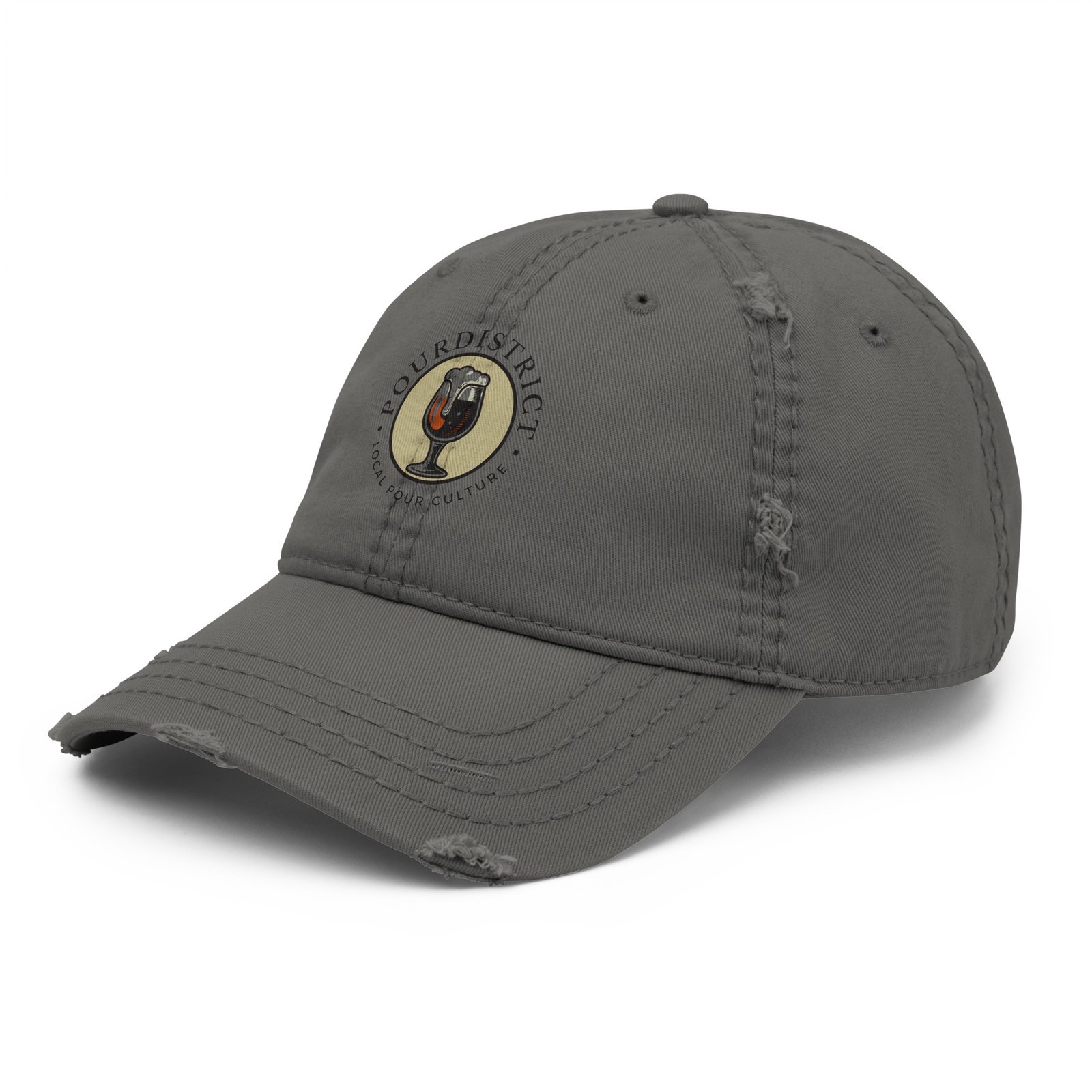 PourDistrict Distressed Dad Hat - Image 8