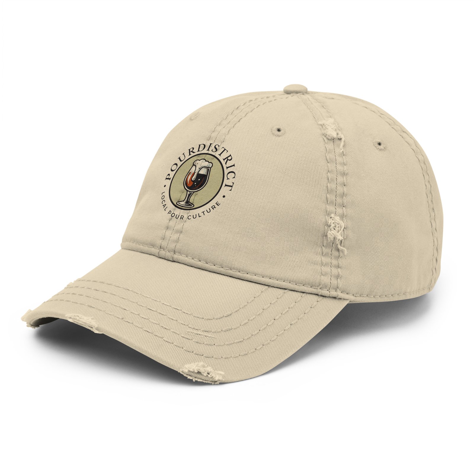 PourDistrict Distressed Dad Hat - Image 9