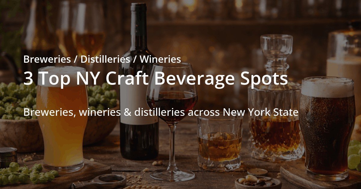 3 Must-Visit Craft Beverage Spots in New York This Month
