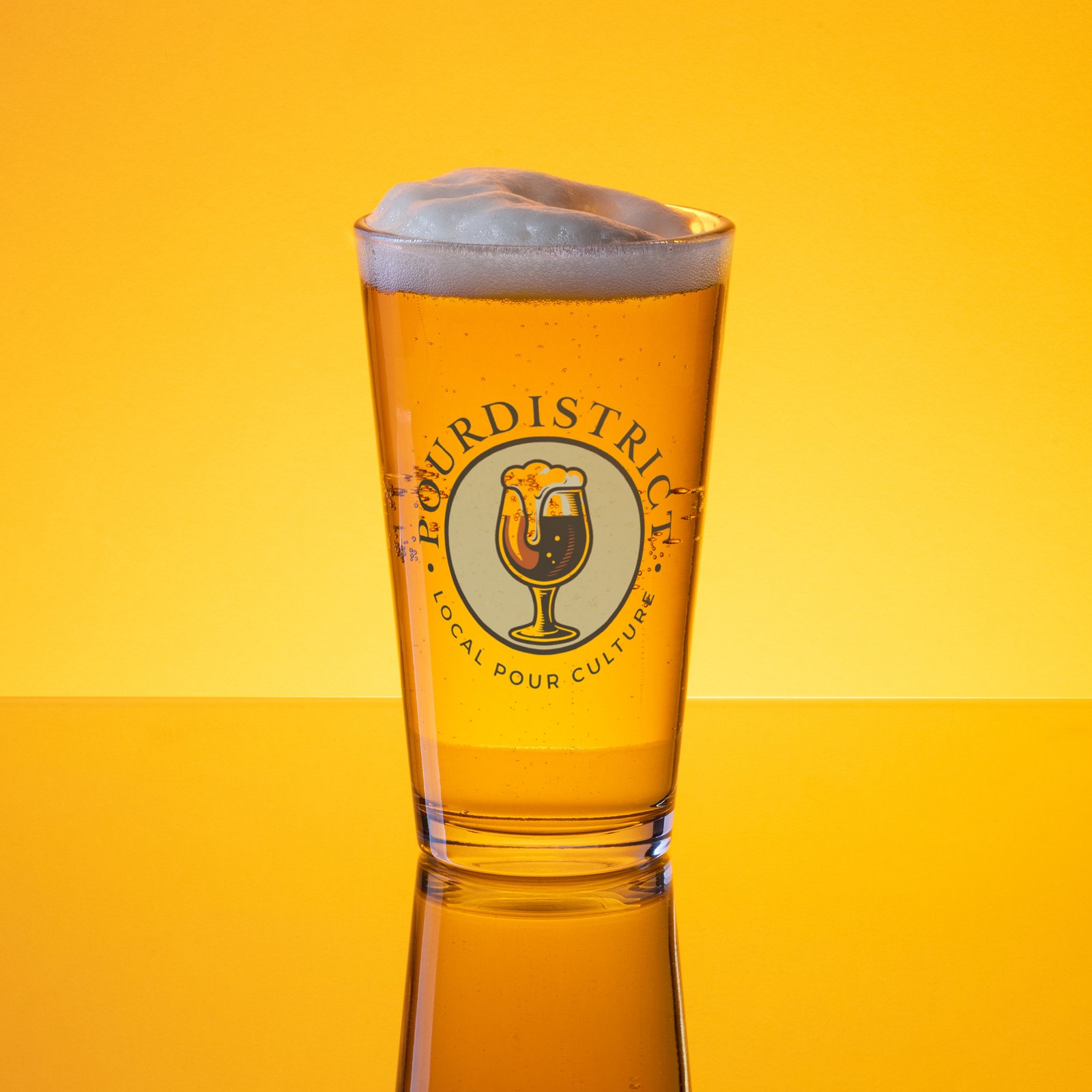 PourDistrict Shaker pint glass - Image 7