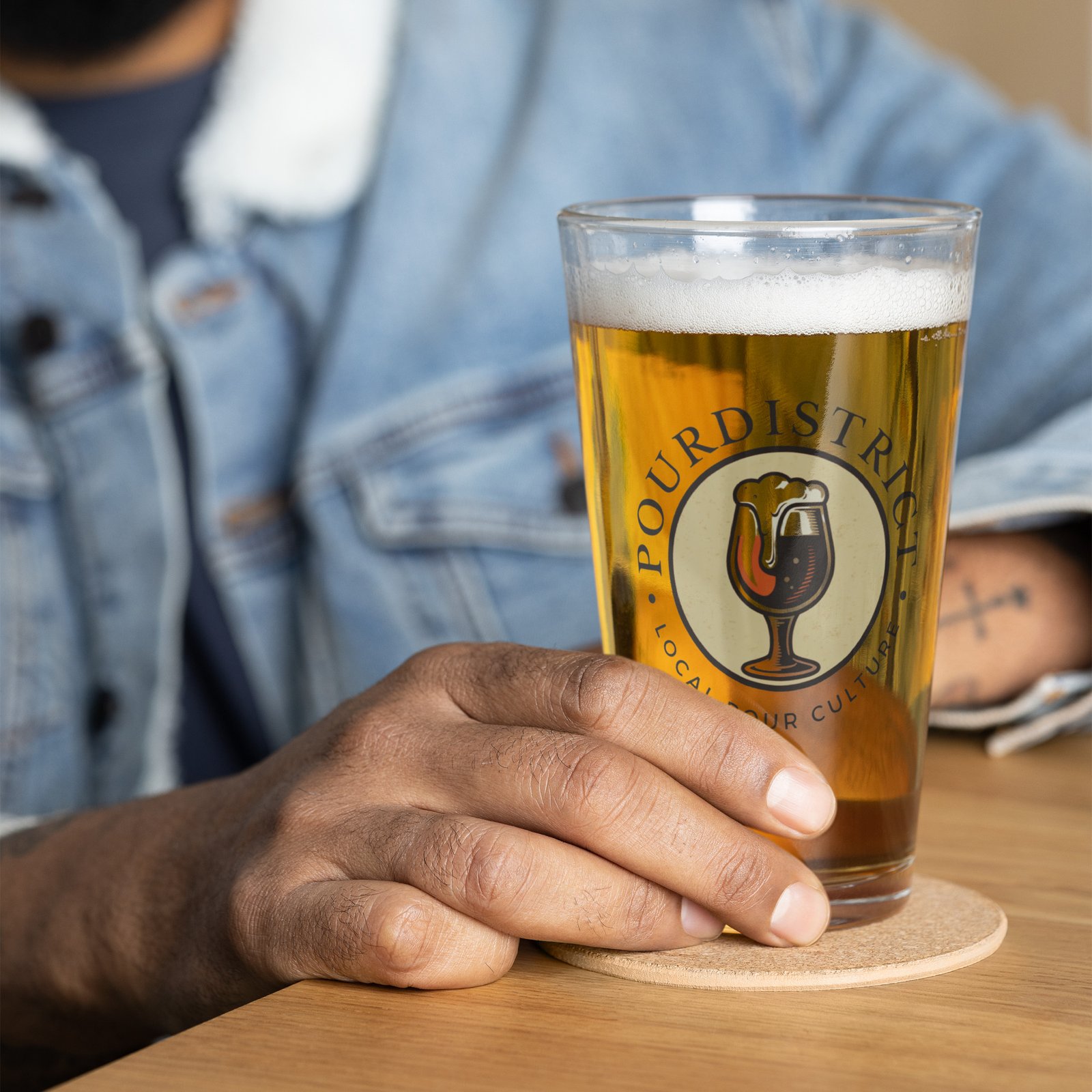 PourDistrict Shaker pint glass - Image 6