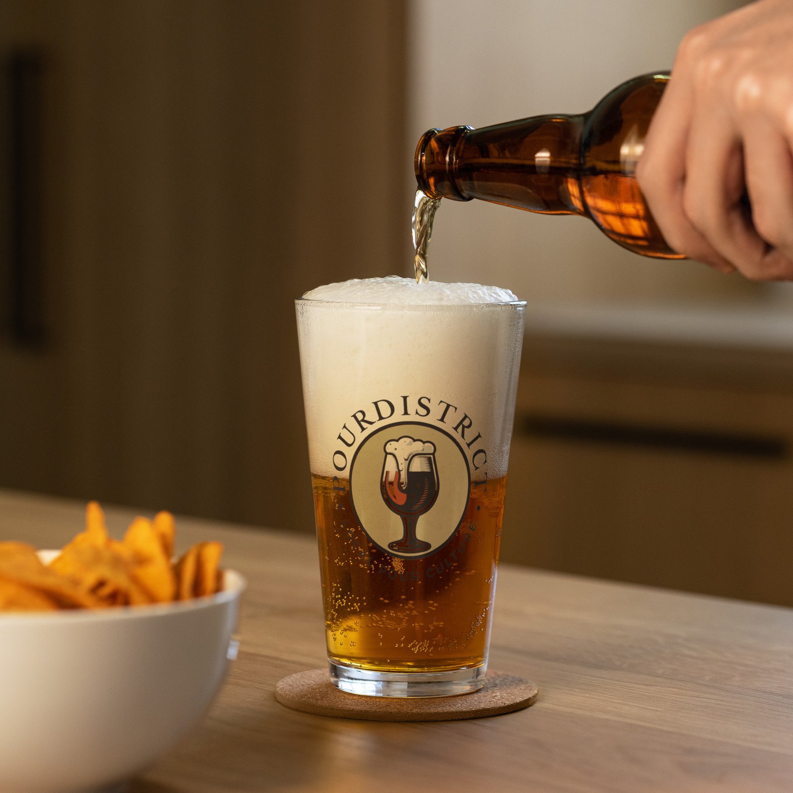 PourDistrict Shaker pint glass - Image 5