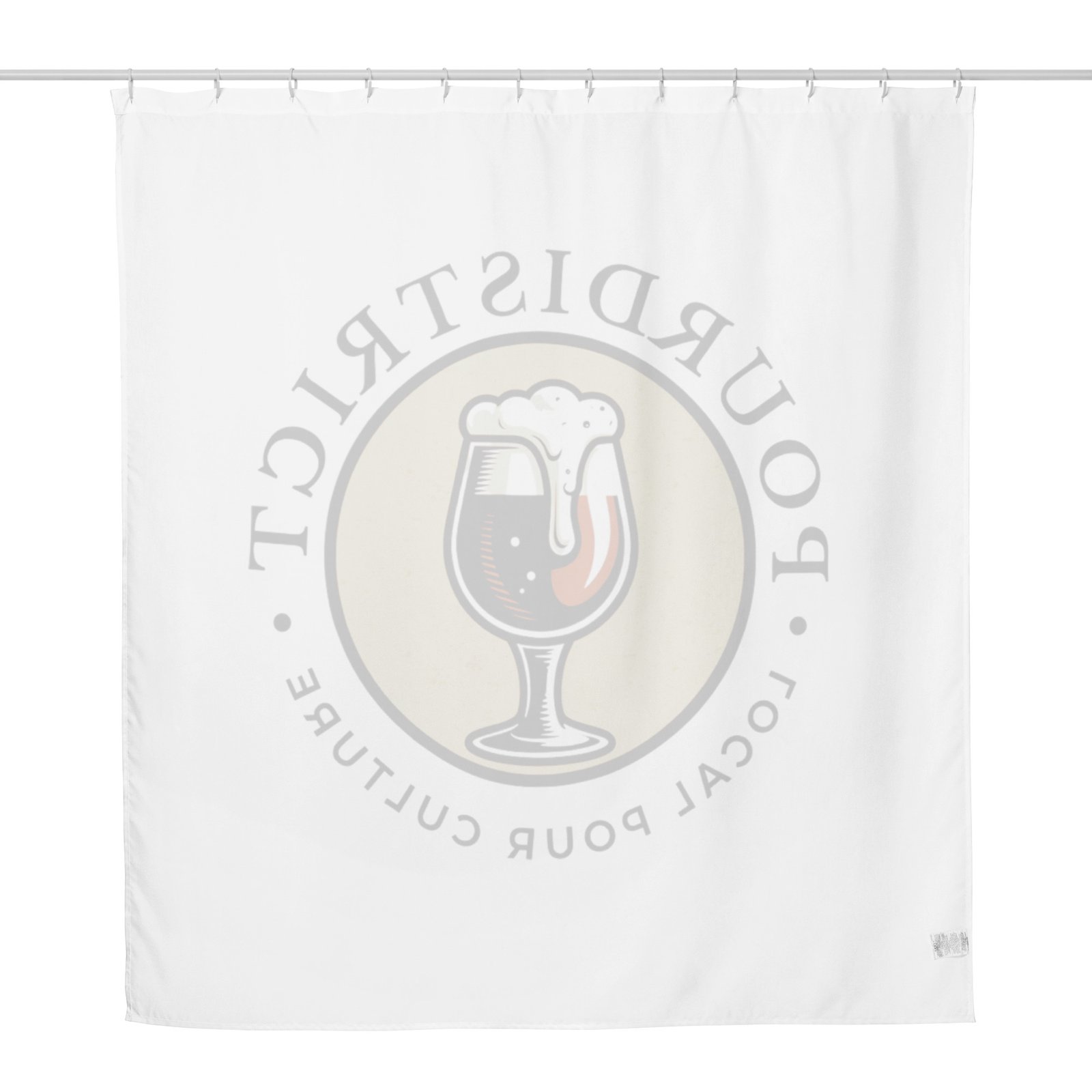 PourDistrict Shower curtain - Image 3