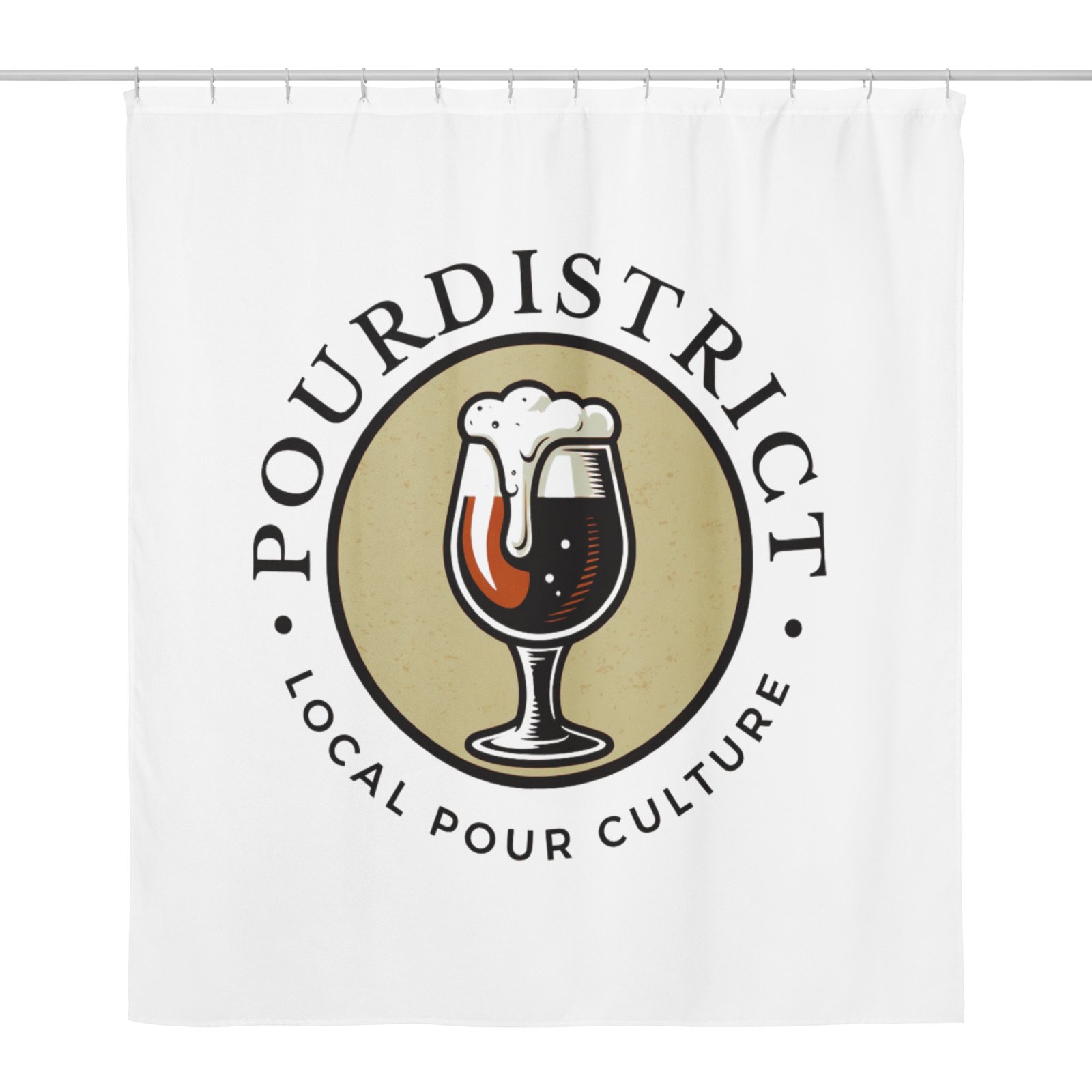 PourDistrict Shower curtain - Image 2