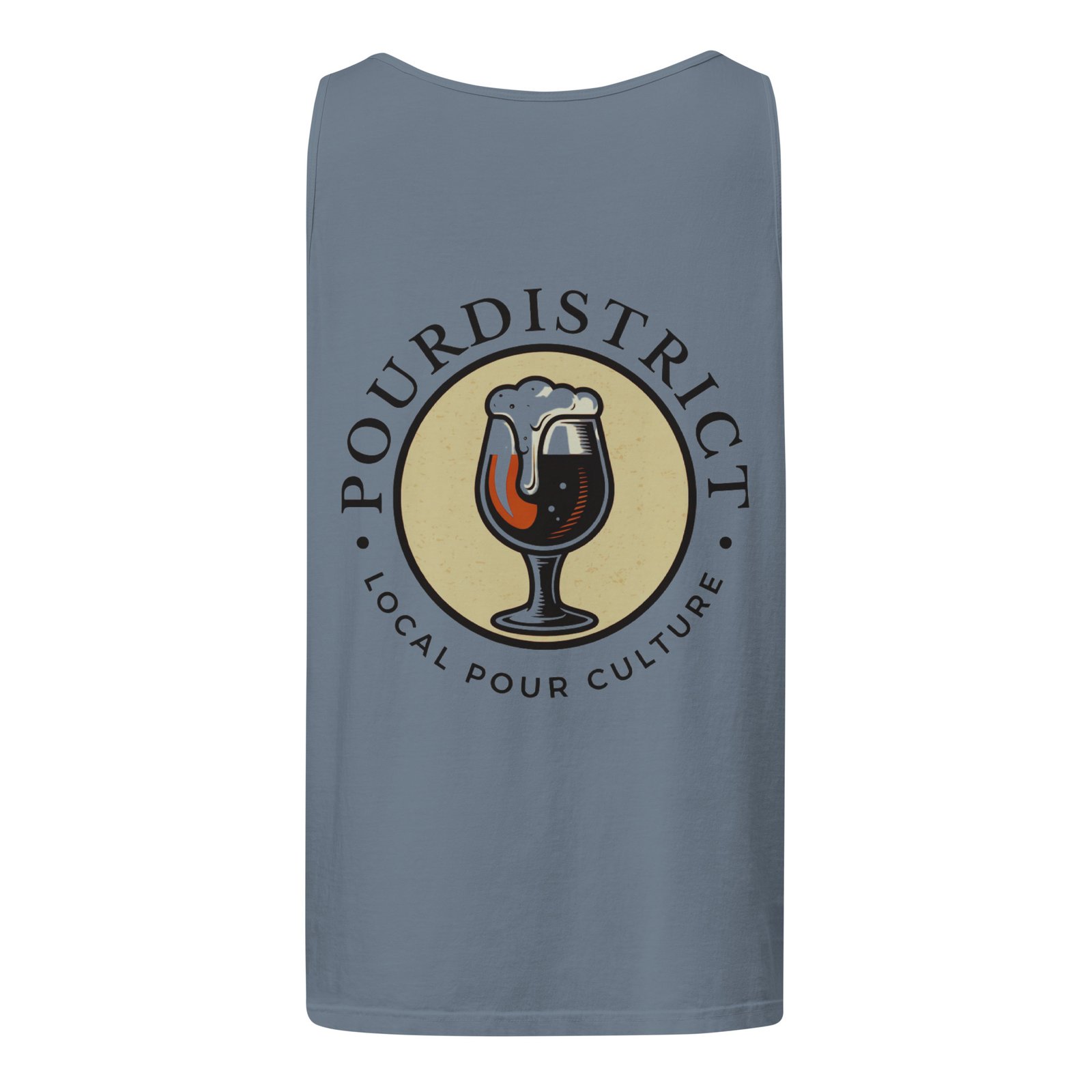 PourDistrict Unisex garment-dyed tank top - Image 6