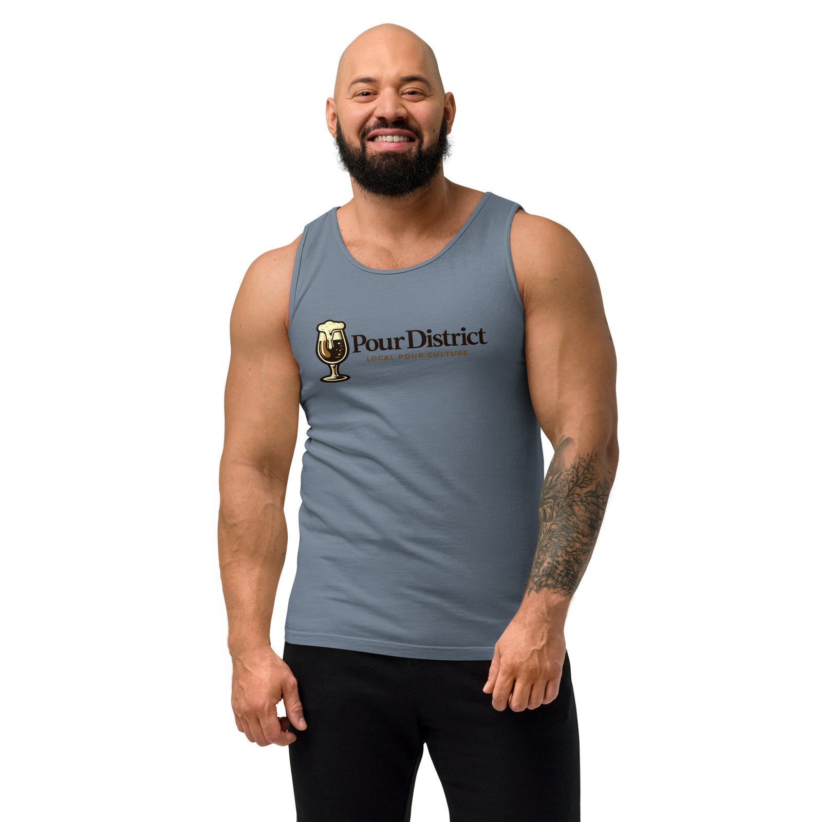 PourDistrict Unisex garment-dyed tank top - Image 48