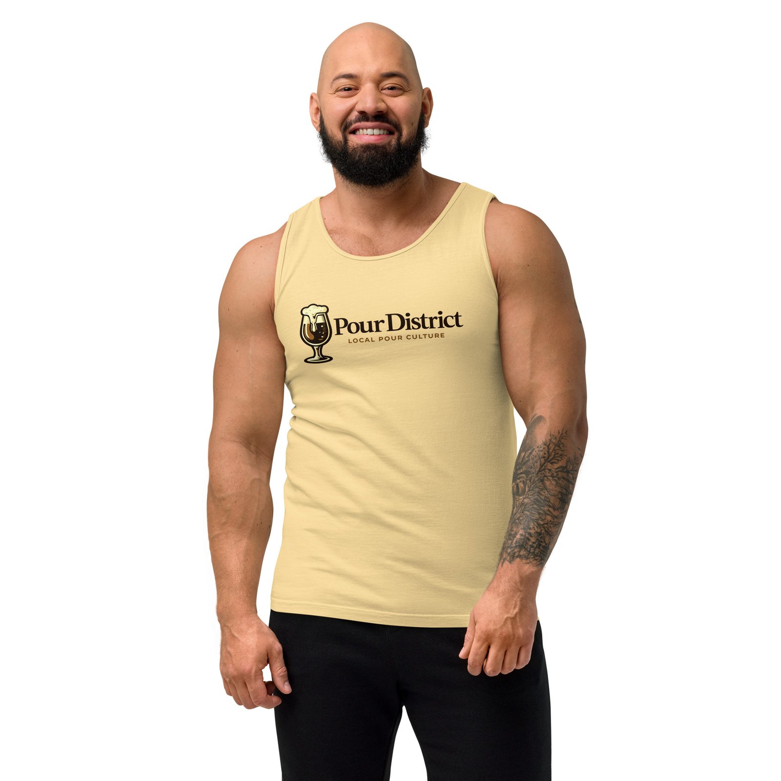 PourDistrict Unisex garment-dyed tank top - Image 73
