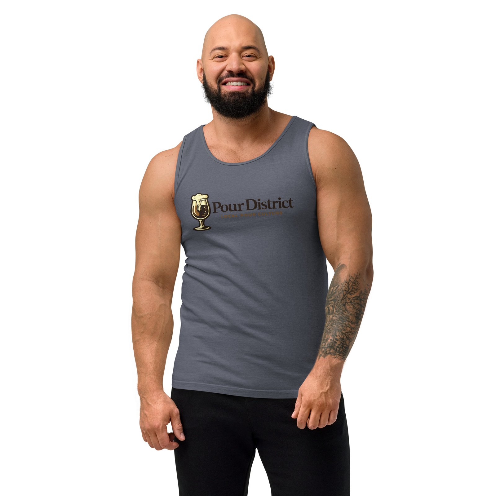 PourDistrict Unisex garment-dyed tank top - Image 50