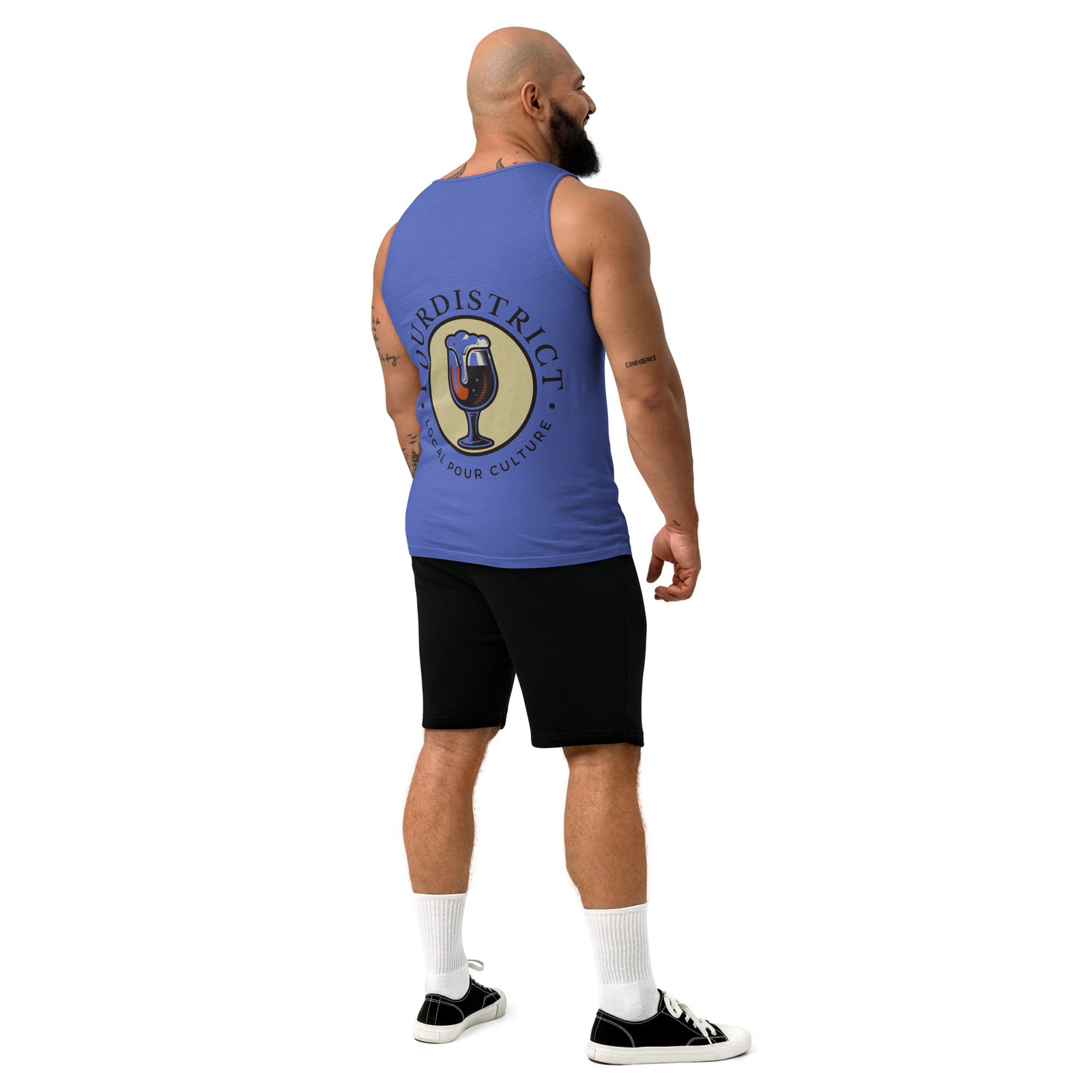 PourDistrict Unisex garment-dyed tank top - Image 53
