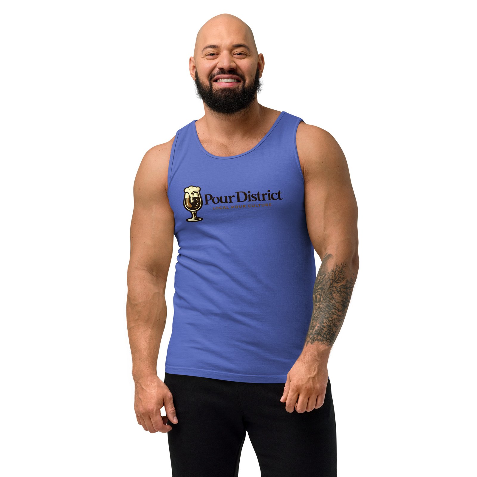 PourDistrict Unisex garment-dyed tank top - Image 54
