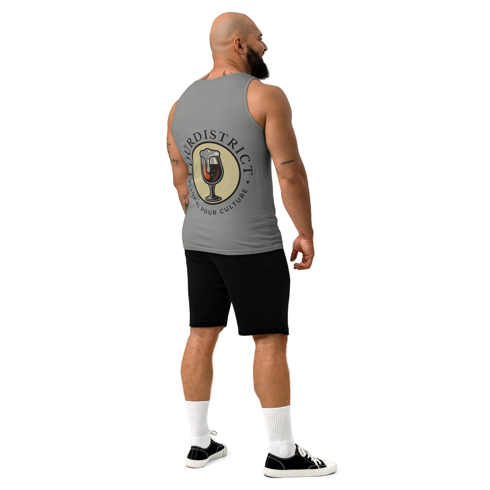 PourDistrict Unisex garment-dyed tank top - Image 62