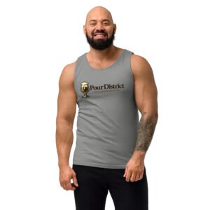 PourDistrict Unisex garment-dyed tank top