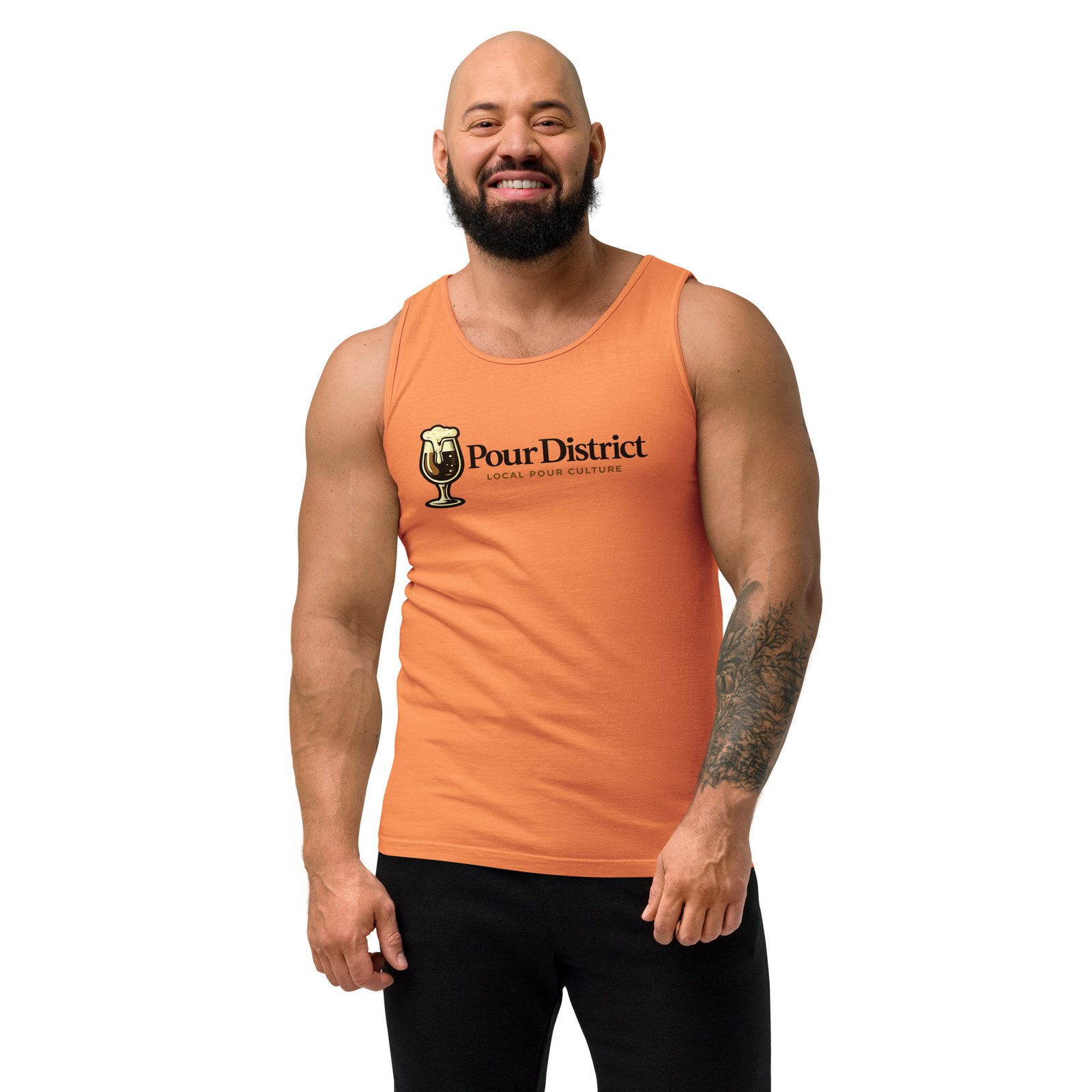 PourDistrict Unisex garment-dyed tank top - Image 67