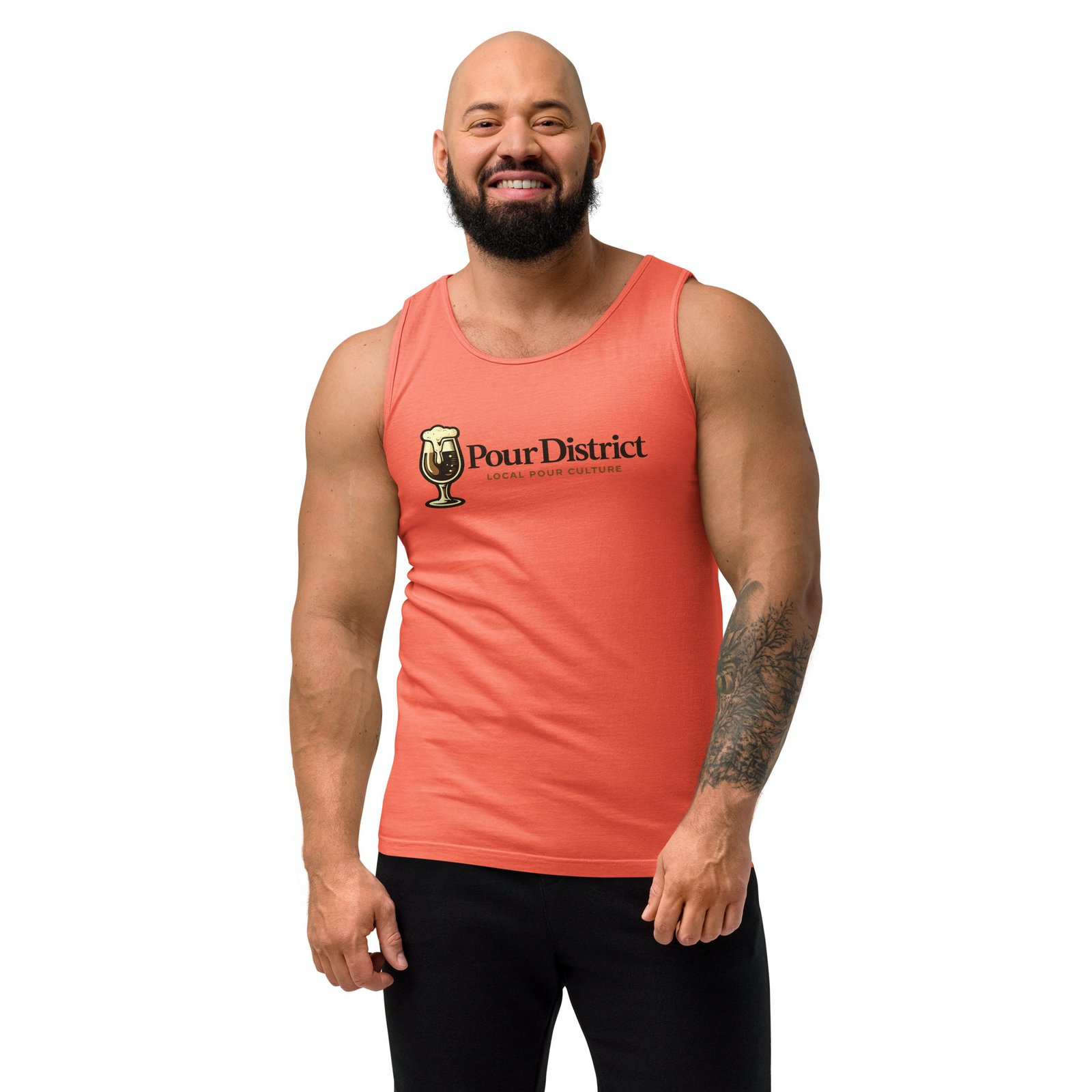 PourDistrict Unisex garment-dyed tank top - Image 61