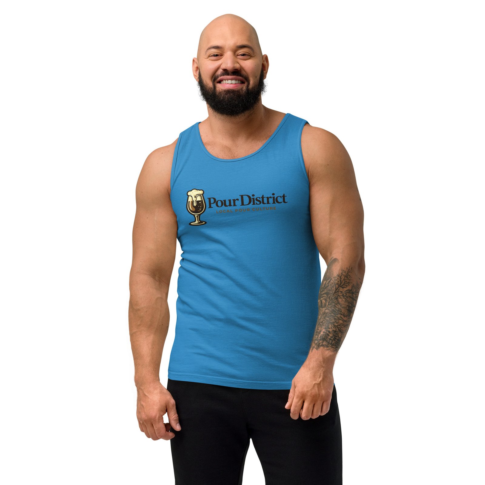 PourDistrict Unisex garment-dyed tank top - Image 58