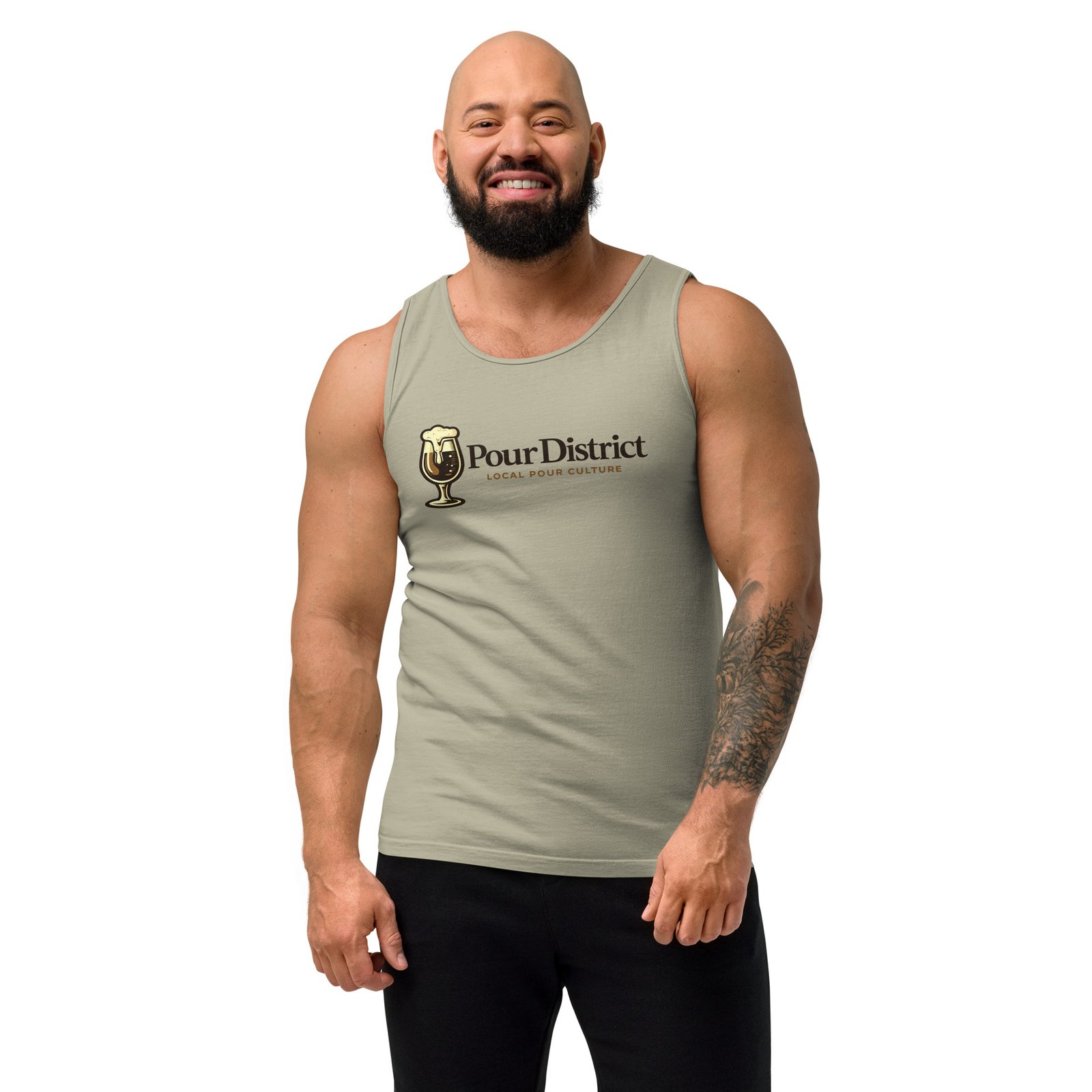 PourDistrict Unisex garment-dyed tank top - Image 69