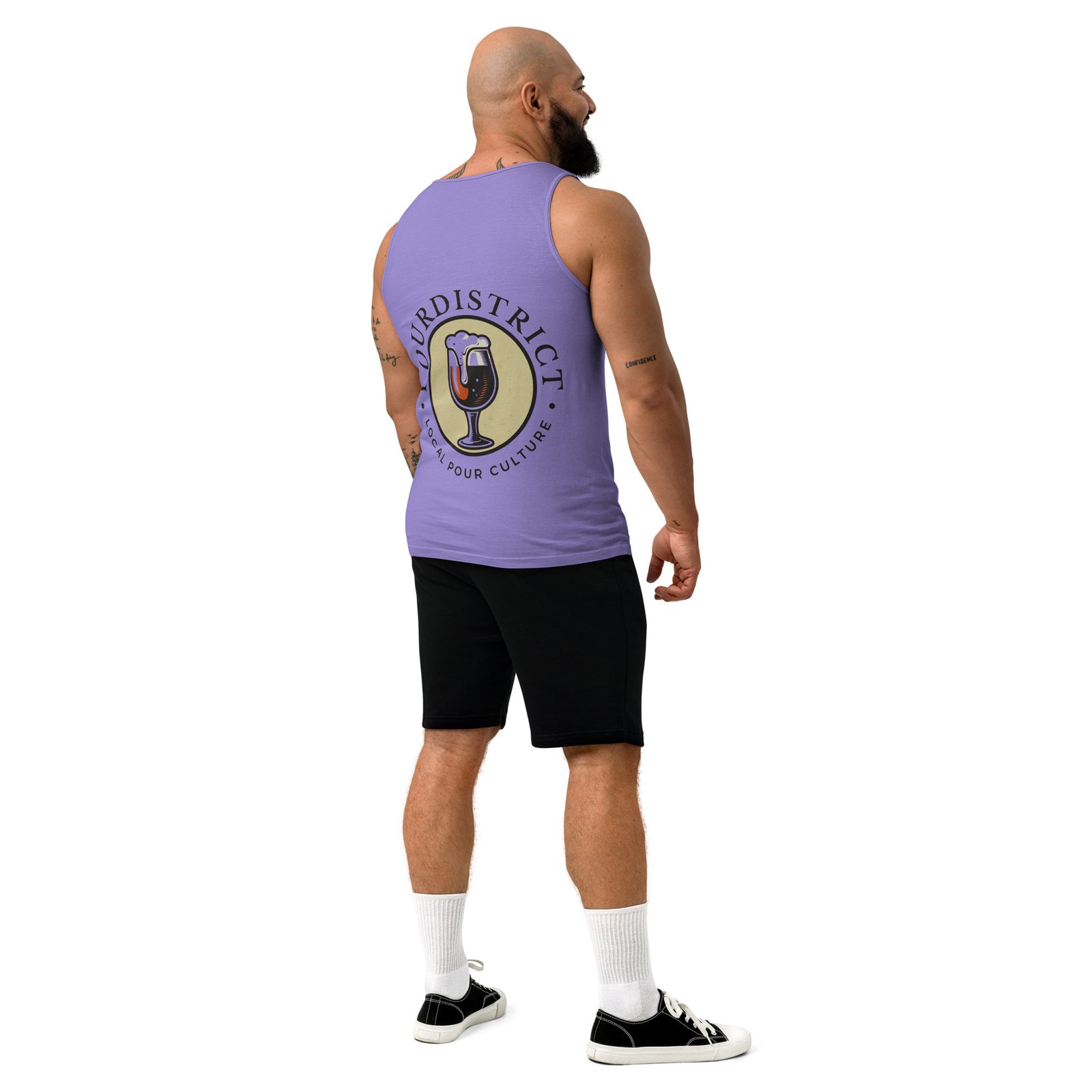 PourDistrict Unisex garment-dyed tank top - Image 64