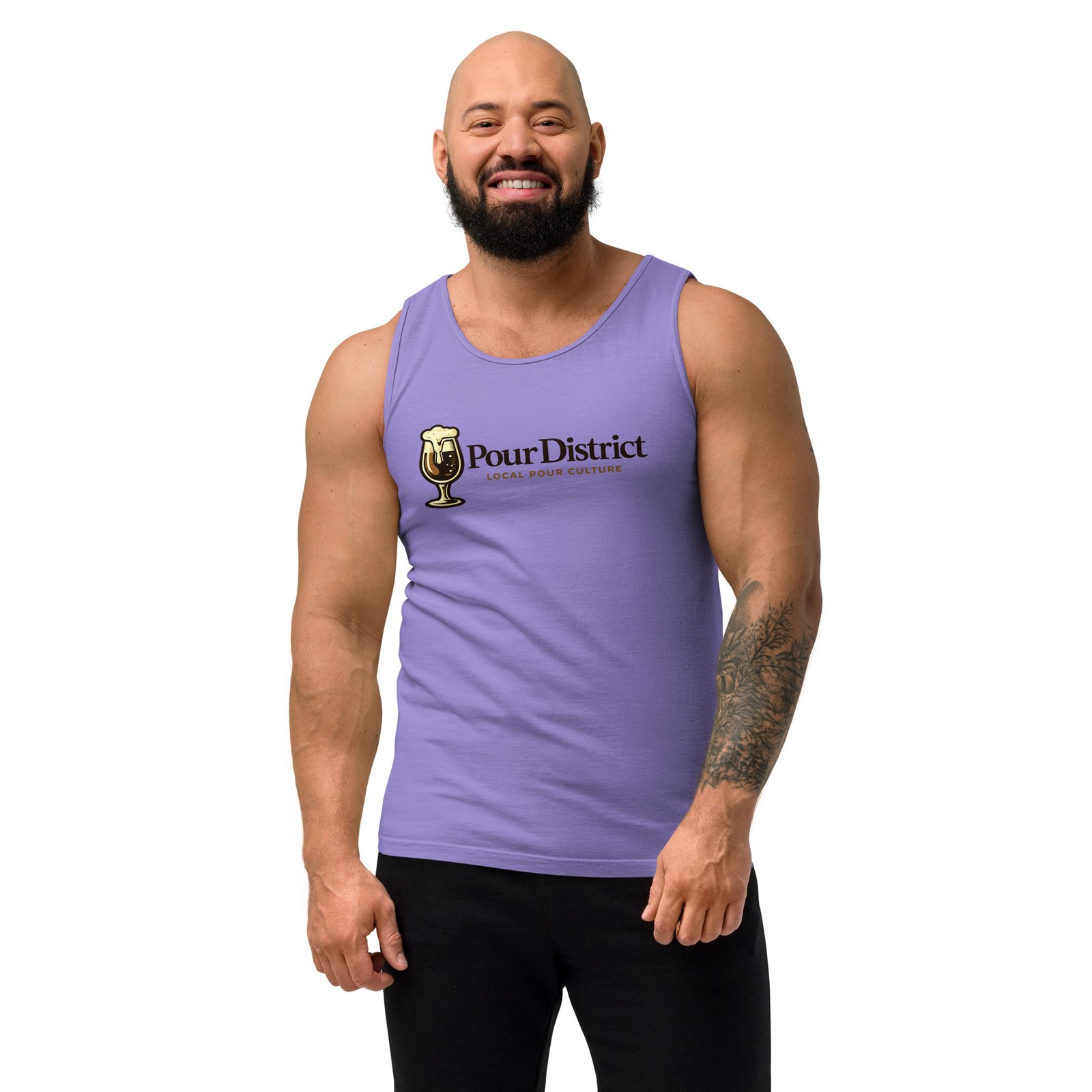 PourDistrict Unisex garment-dyed tank top - Image 65