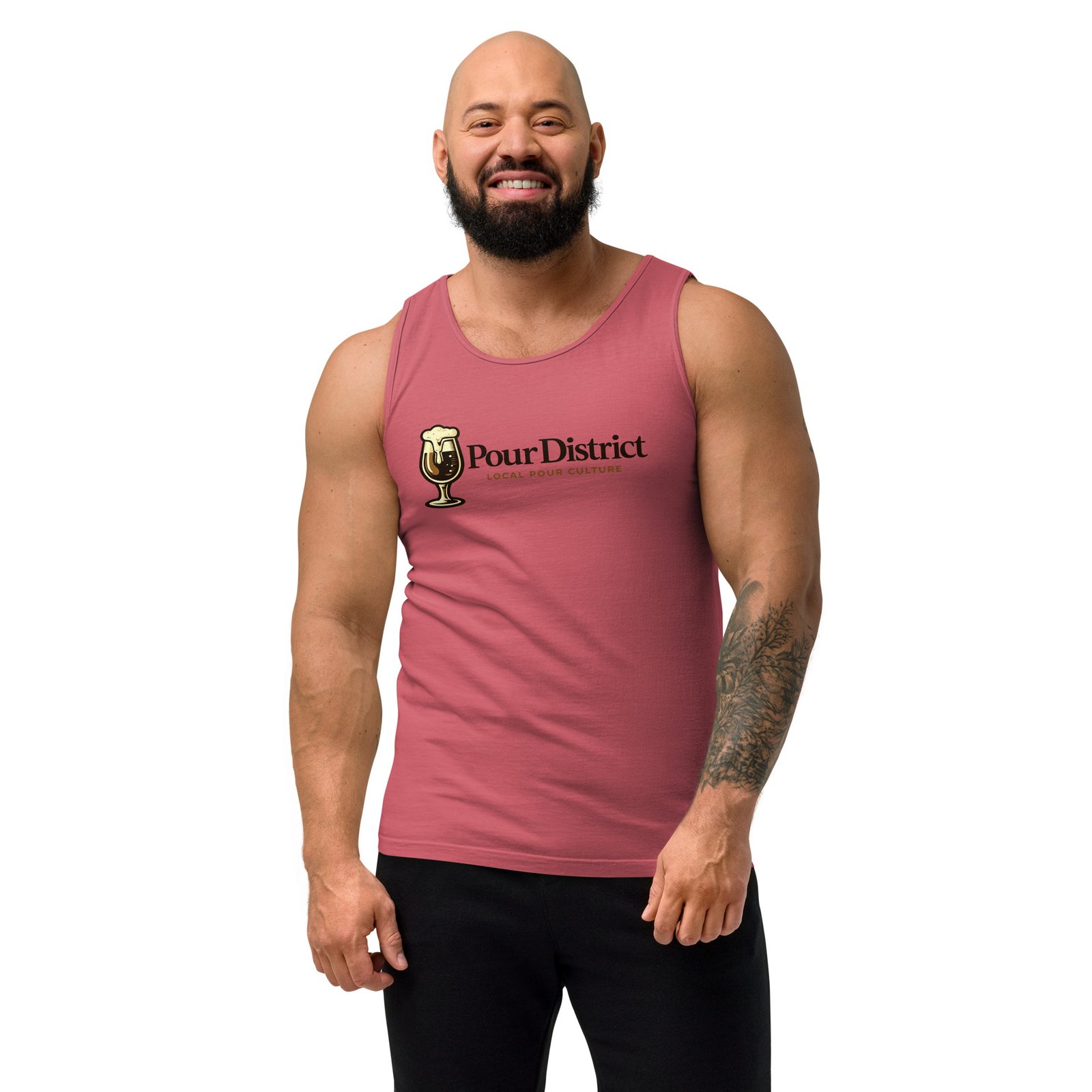 PourDistrict Unisex garment-dyed tank top - Image 56