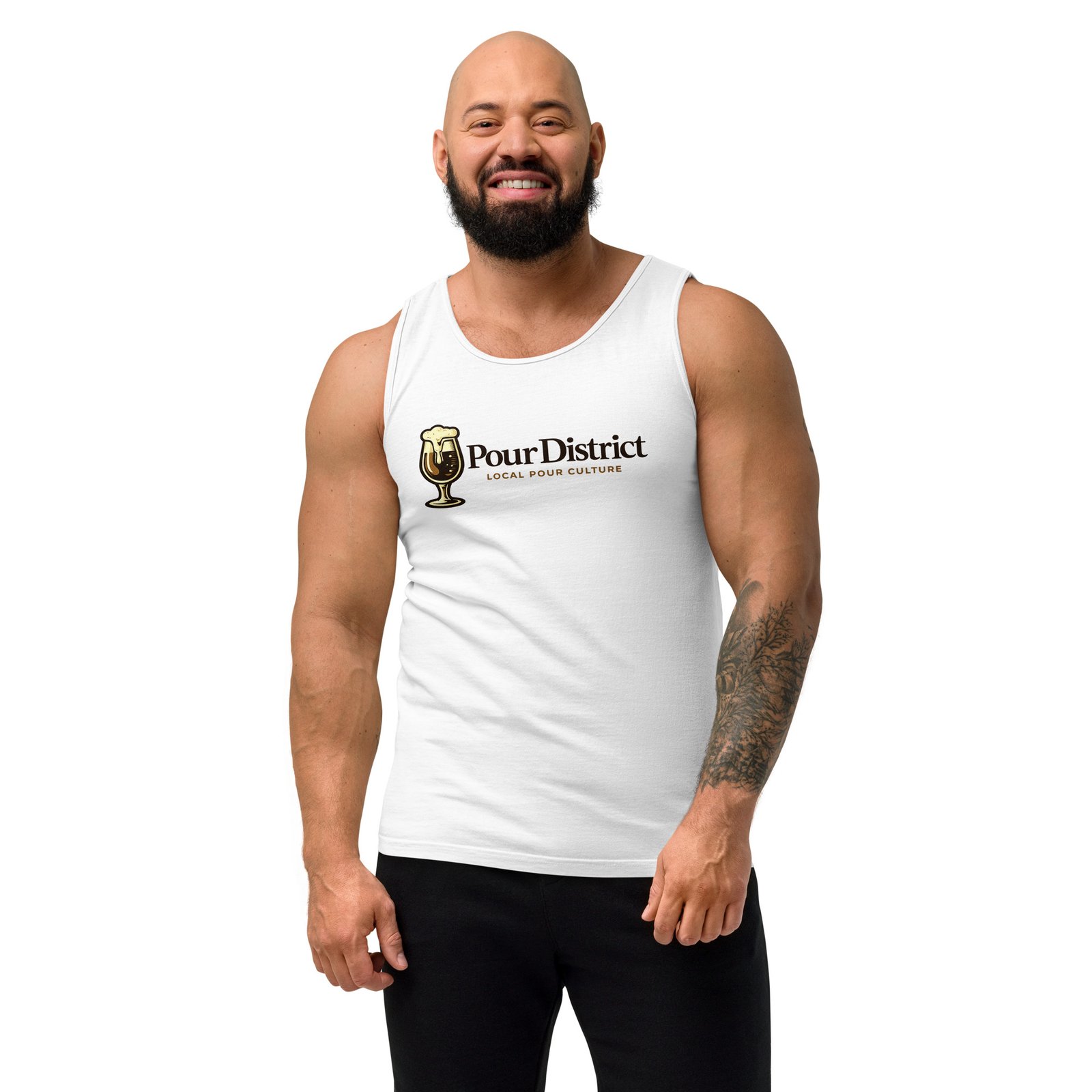 PourDistrict Unisex garment-dyed tank top - Image 77