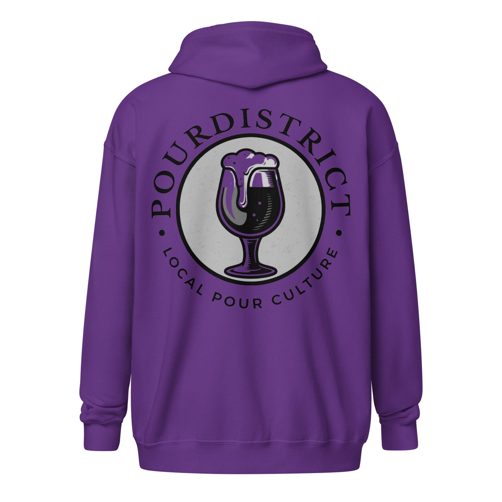 PourDistrict Unisex heavy blend zip hoodie - Image 4
