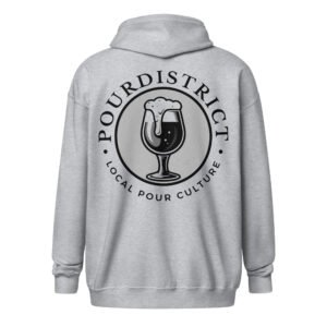 PourDistrict Unisex heavy blend zip hoodie