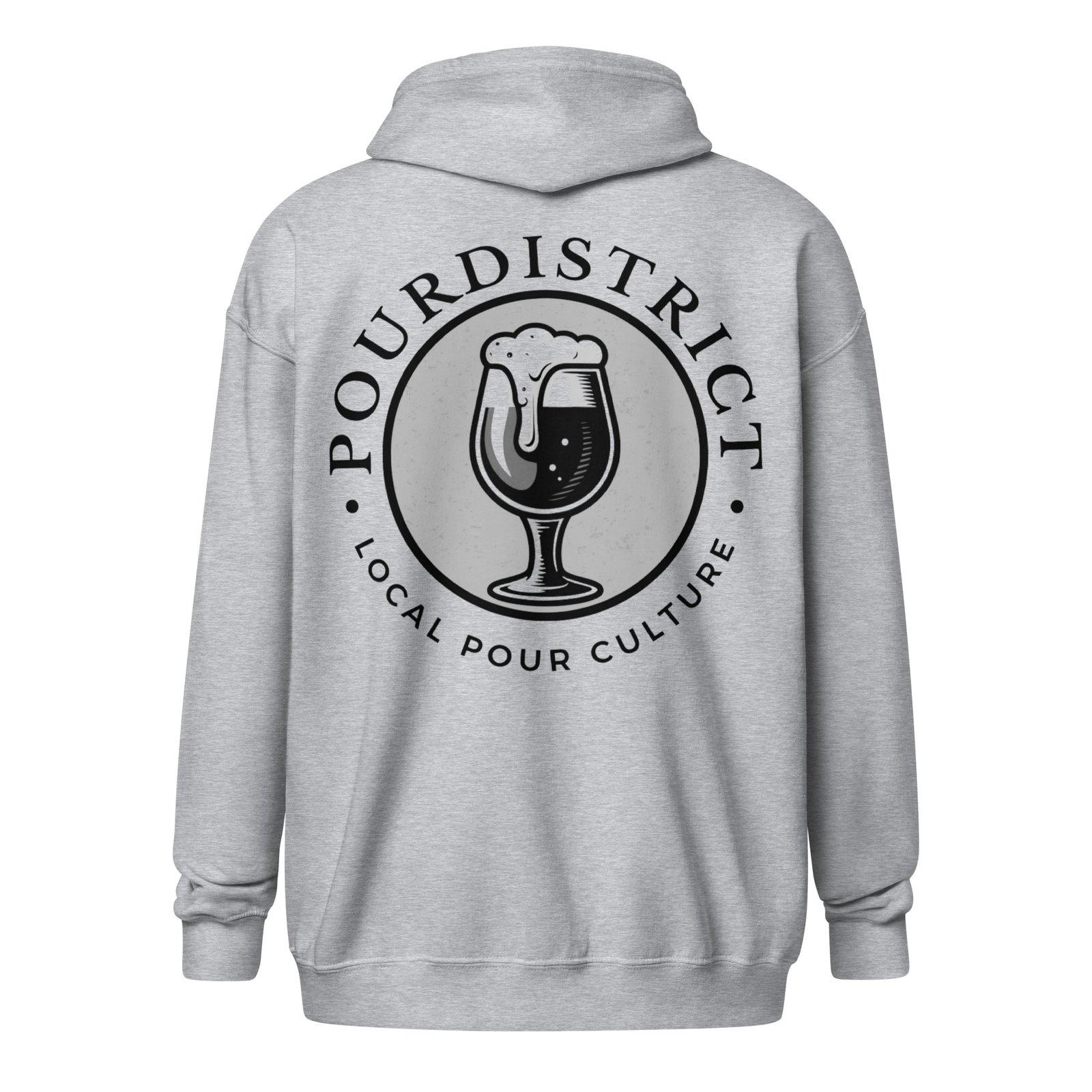 PourDistrict Unisex heavy blend zip hoodie