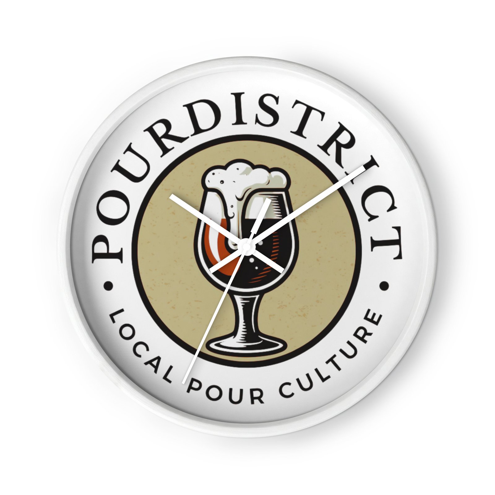 PourDistrict Wall clock - Image 5