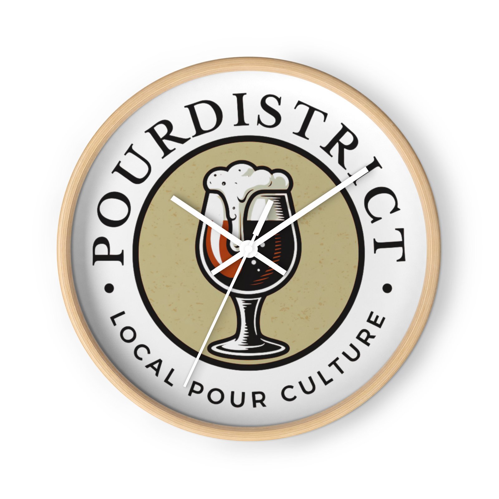 PourDistrict Wall clock - Image 3