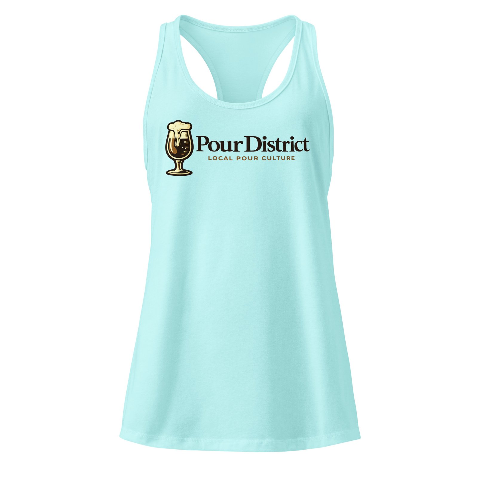 PourDistrict Women’s fitted racerback tank top - Image 6
