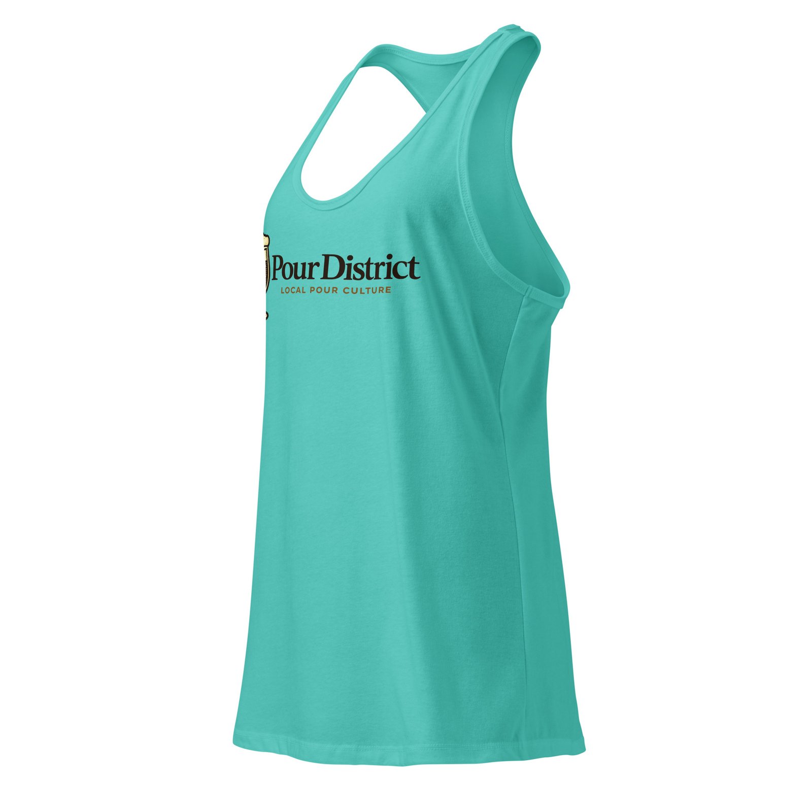PourDistrict Women’s fitted racerback tank top - Image 22