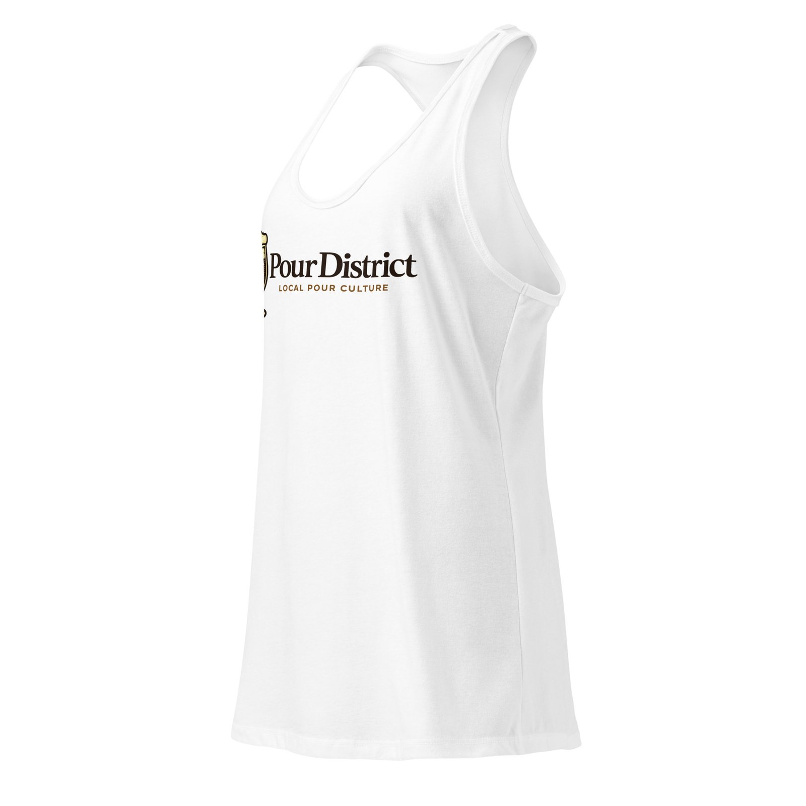 PourDistrict Women’s fitted racerback tank top - Image 25