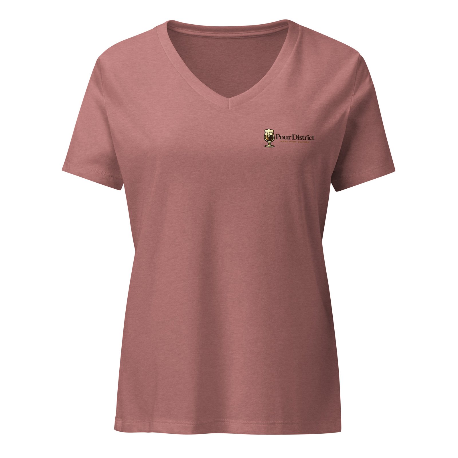 PourDistrict Women’s relaxed v-neck t-shirt - Image 17