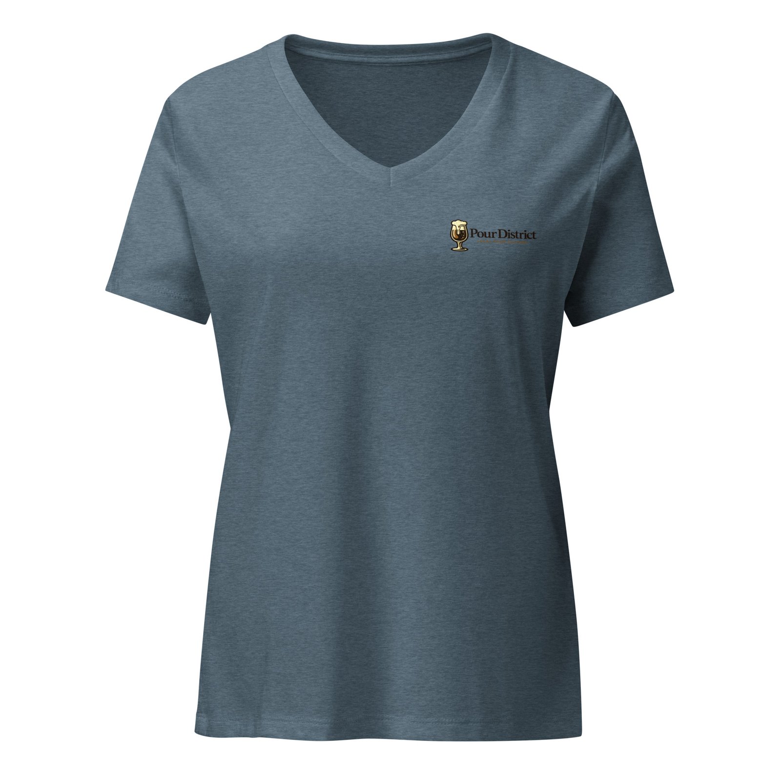 PourDistrict Women’s relaxed v-neck t-shirt - Image 18